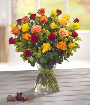 Autumn Rose Bouquet